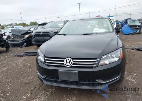 2013 Volkswagen Passat Se из США, поврежденный, VIN 1VWBP7A33DC135920
